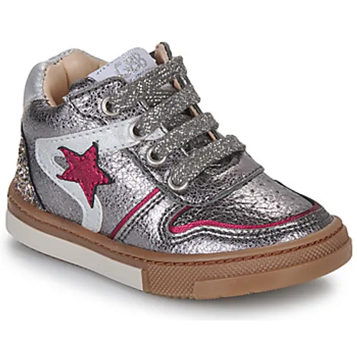 GBB  LAMANE  girls's Children's Shoes (High-top Trainers) in Silver