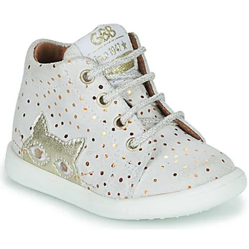 GBB  MAIA  girls's Children's Shoes (High-top Trainers) in White