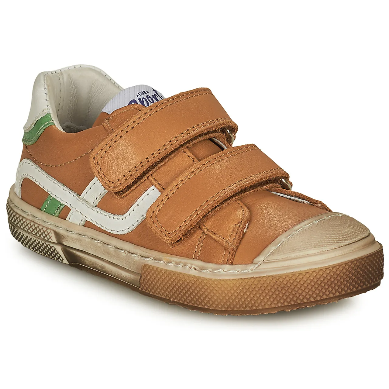 GBB  MERCI  boys's Children's Shoes (Trainers) in Brown