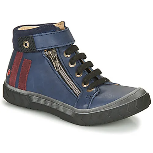 GBB  OMAHO  boys's Children's Shoes (High-top Trainers) in Blue