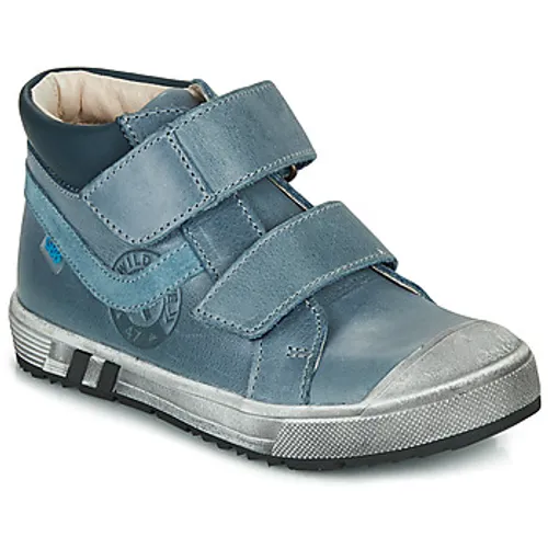 GBB  OMALLO  boys's Children's Shoes (High-top Trainers) in Blue