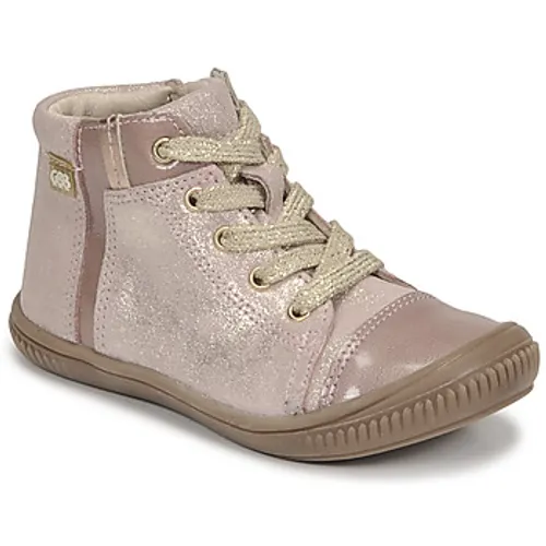 GBB  OUNA  girls's Children's Shoes (High-top Trainers) in Pink