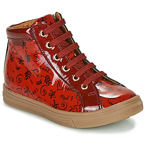 GBB  PHILEMA  girls's Children's Shoes (High-top Trainers) in Red