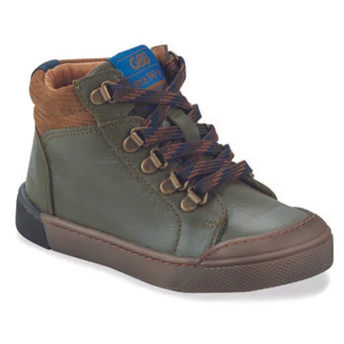 GBB  POPI  boys's Children's Shoes (High-top Trainers) in Green
