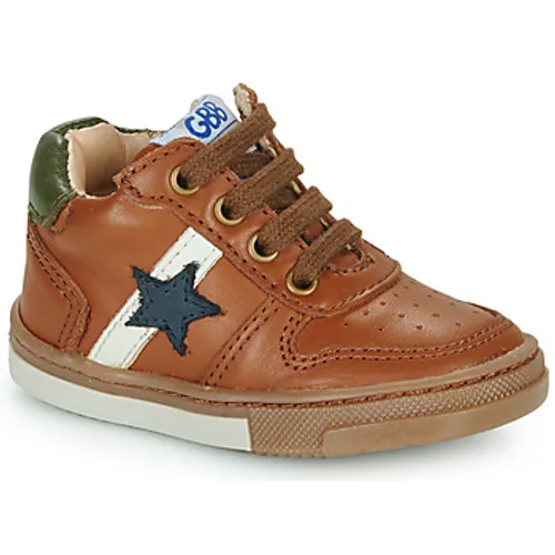GBB  RIKKIE  boys's Children's Shoes (High-top Trainers) in Brown