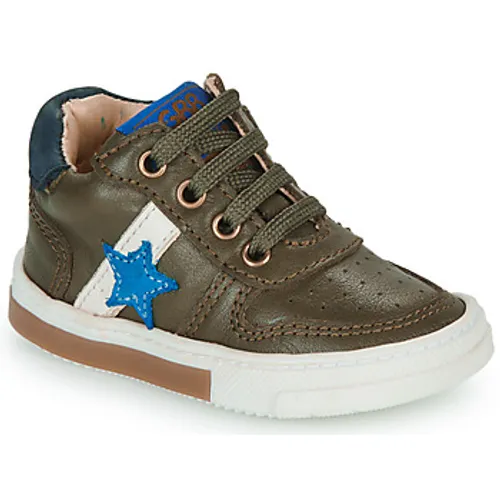GBB  RIKKIE  boys's Children's Shoes (High-top Trainers) in Green