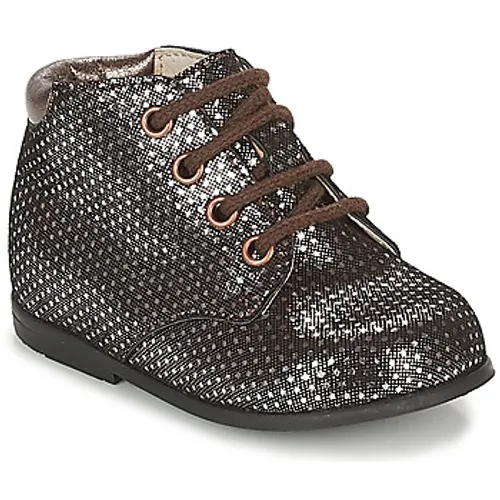 GBB  TACOMA  girls's Children's Mid Boots in Brown