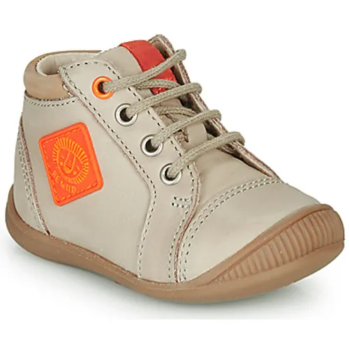 GBB  TARAVI  boys's Children's Shoes (High-top Trainers) in Beige