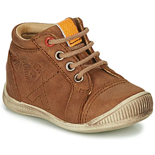 GBB  TARAVI  boys's Children's Shoes (High-top Trainers) in Brown