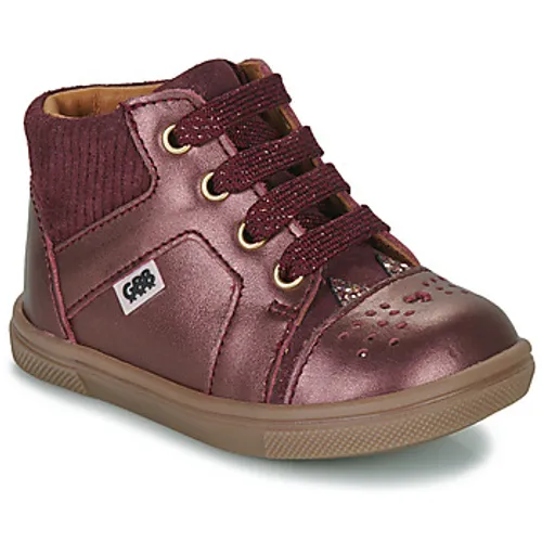 GBB  THEANA  girls's Children's Shoes (High-top Trainers) in Bordeaux
