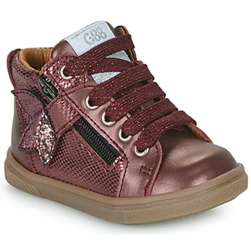 GBB  VALA  girls's Children's Shoes (High-top Trainers) in Bordeaux