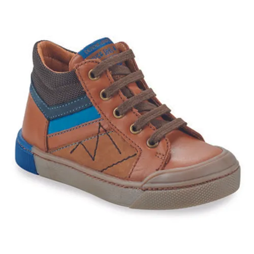 GBB  VIRGILE  boys's Children's Shoes (High-top Trainers) in Brown