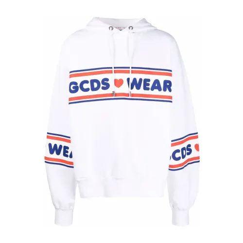 Gcds , Gcds Sweaters White ,White male, Sizes: