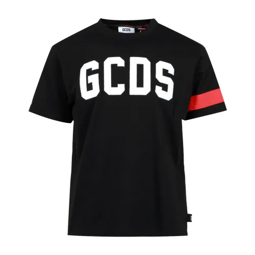 Gcds , Gcds T-shirts and Polos Black ,Black male, Sizes: