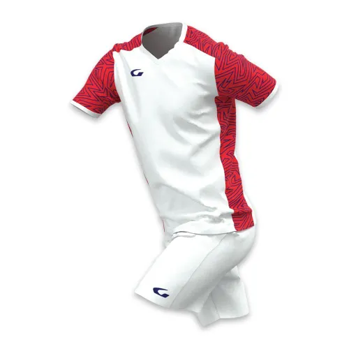GEMS AM01-0312 KIT LAOS Football kits Unisex White Red XS