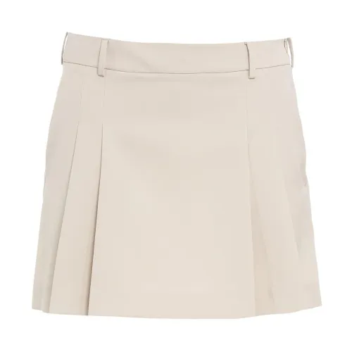 Gender , Women's Clothing Skirts White Ss24 ,Beige female, Sizes: