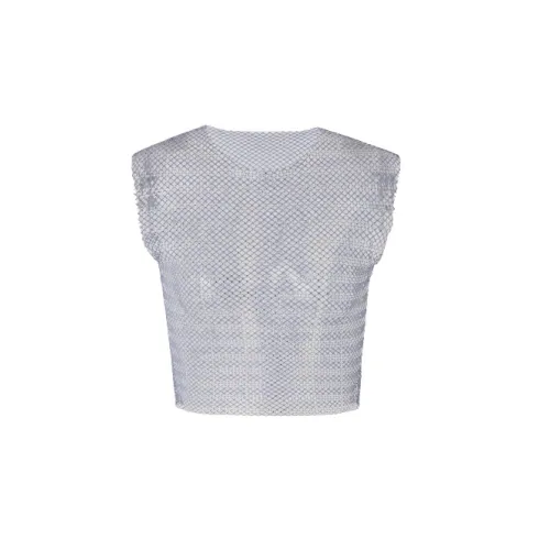 Genny , Square Strass Top ,Blue female, Sizes: