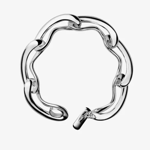 Georg Jensen Infinity Sterling Silver Link Bracelet 3530829