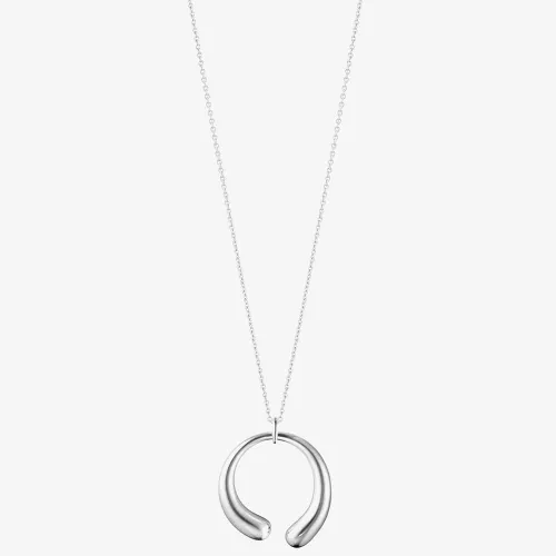 Georg Jensen Mercy Sterling Silver Large Necklace 10015343