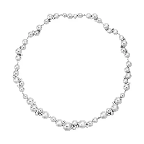 Georg Jensen Moonlight Grapes Sterling Silver Bead Necklace - Small