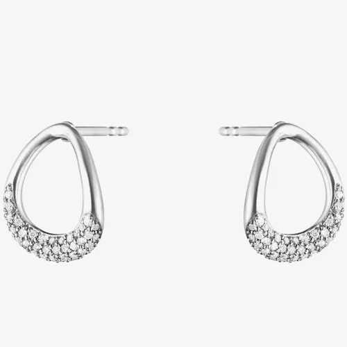 Georg Jensen Offspring 0.19ct Diamond Stud Earrings 10015849