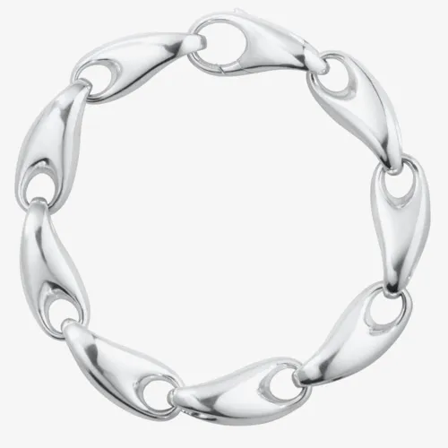 Georg Jensen Reflect Sterling Silver Linked Bracelet 20001098000 M