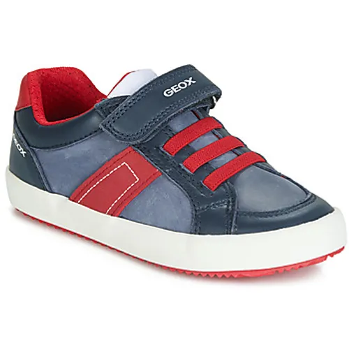 Geox  ALONISSO  boys's Children's Shoes (Trainers) in Blue