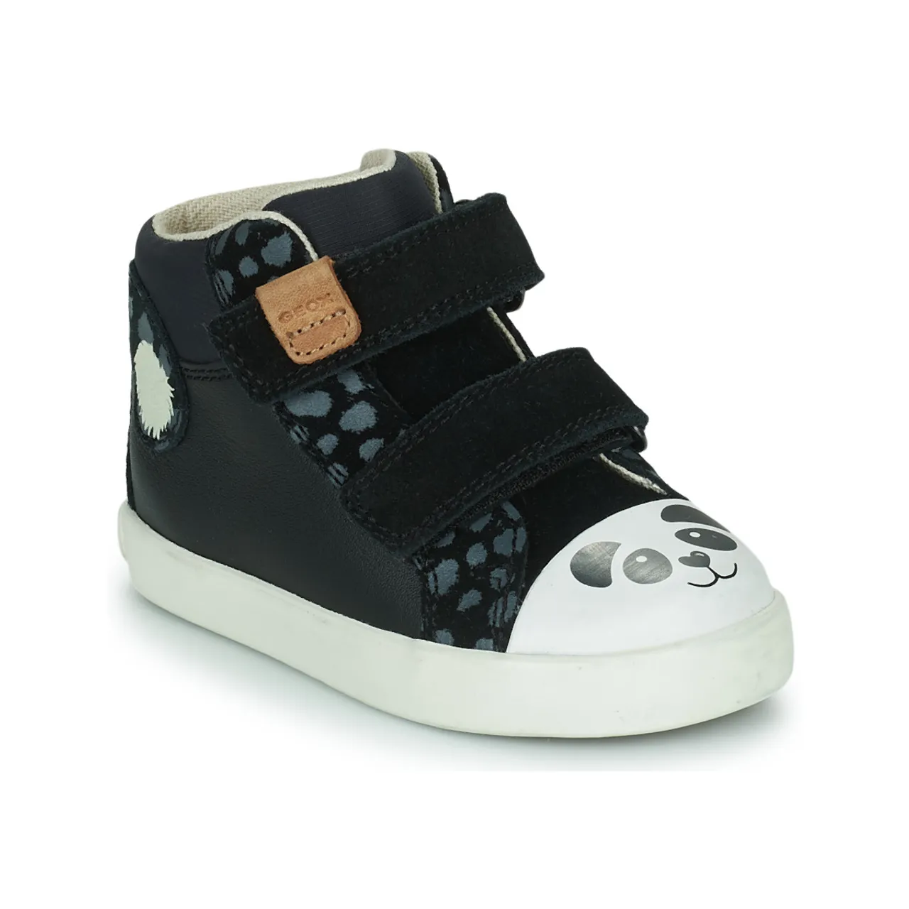 Geox  B KILWI GIRL C  girls's Children's Shoes (High-top Trainers) in Black