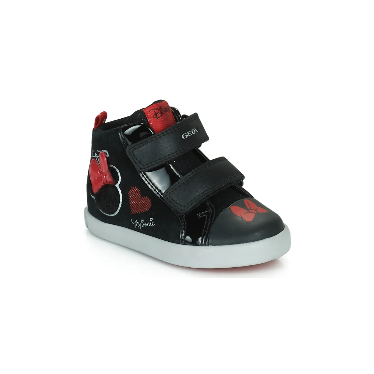 Geox  B KILWI GIRL D  girls's Children's Shoes (High-top Trainers) in Black