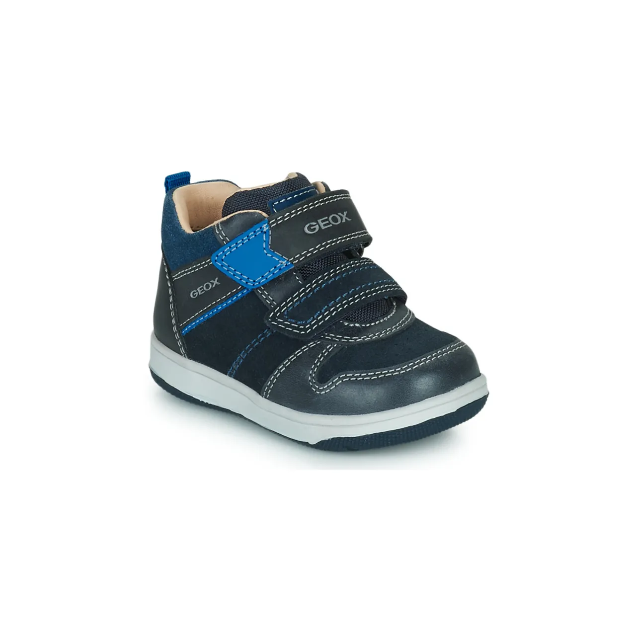 Geox  B NEW FLICK BOY A  boys's Children's Shoes (High-top Trainers) in Marine
