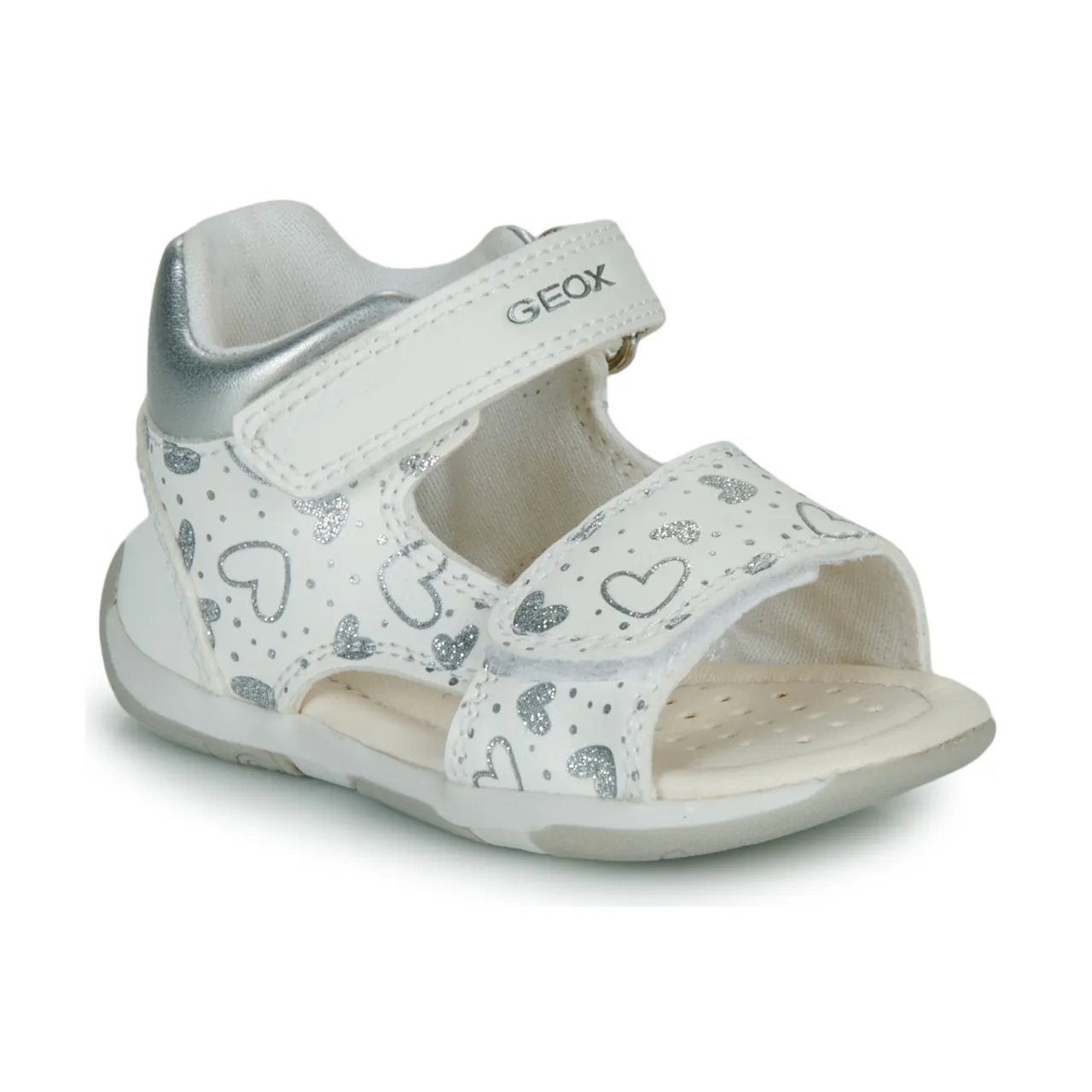 Geox  B SANDAL TAPUZ GIRL  girls's Children's Sandals in White