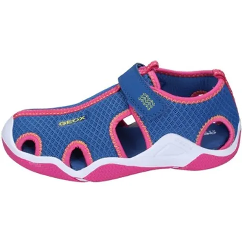 Geox  BD50 J ANDROID  girls's Children's Sandals in Blue