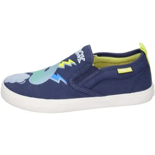Geox  BD52 J KILWI  boys's Children's Loafers / Casual Shoes in Blue