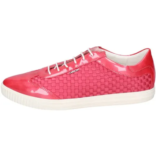Geox  BE875 D AMALTHIA  women's Derby Shoes & Brogues in Pink