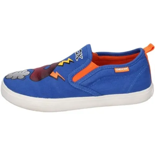 Geox  BE989 J KIWI  boys's Children's Loafers / Casual Shoes in Blue