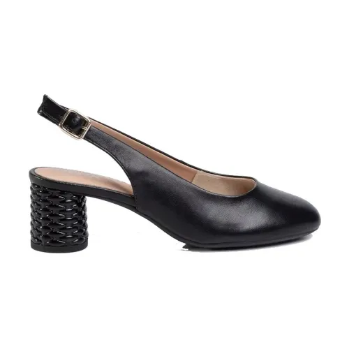 Geox , black elegant closed shoes ,Black female, Sizes: