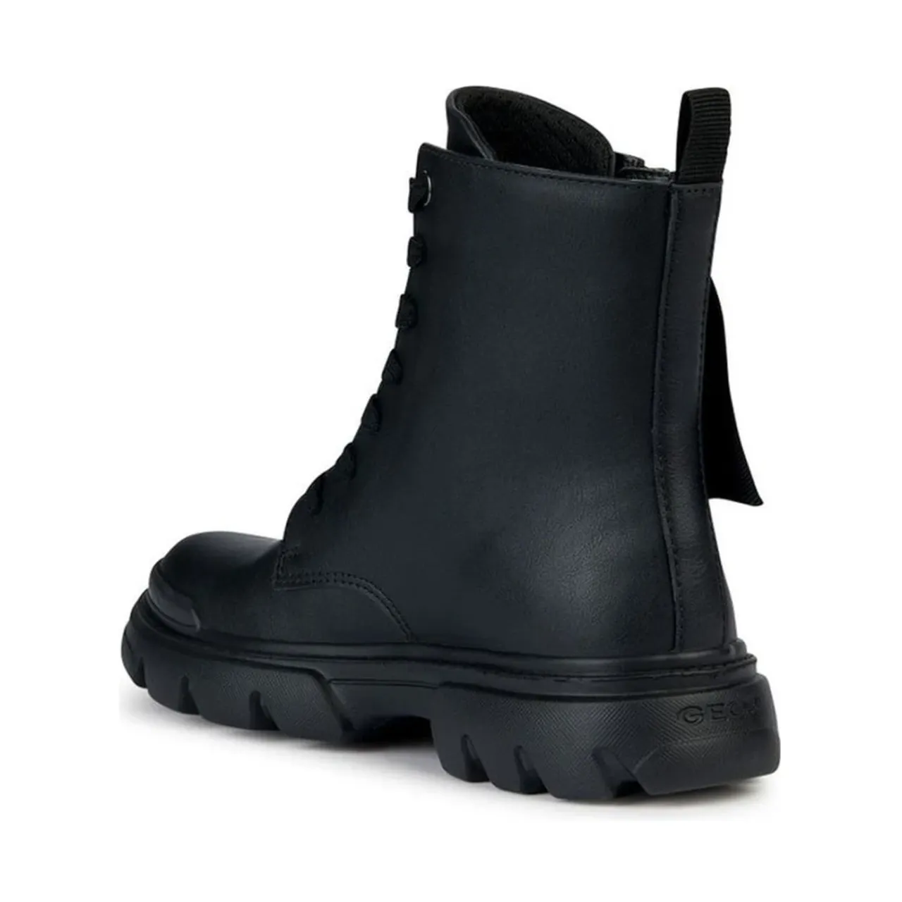 Geox , Black Kids Boots ,Black female, Sizes: