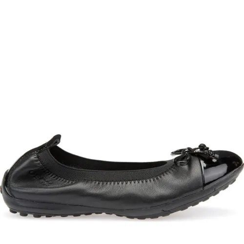 Geox , Black Piuma Ballerina Shoes ,Black female, Sizes: