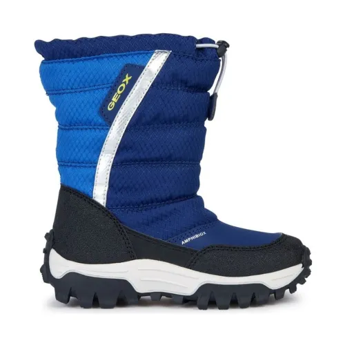 Geox , Blue Himalaya ABX Boots for Boys ,Blue male, Sizes: