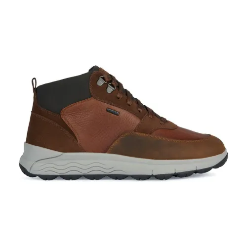 Geox , Cognac 4x4 ABX Booties ,Brown male, Sizes: