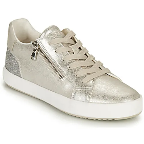 Geox  D BLOMIEE  women's Shoes (Trainers) in Silver