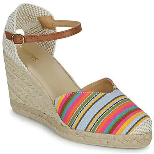 Geox  D GELSA  women's Sandals in Multicolour