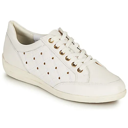 Geox  D MYRIA H  women's Shoes (Trainers) in White