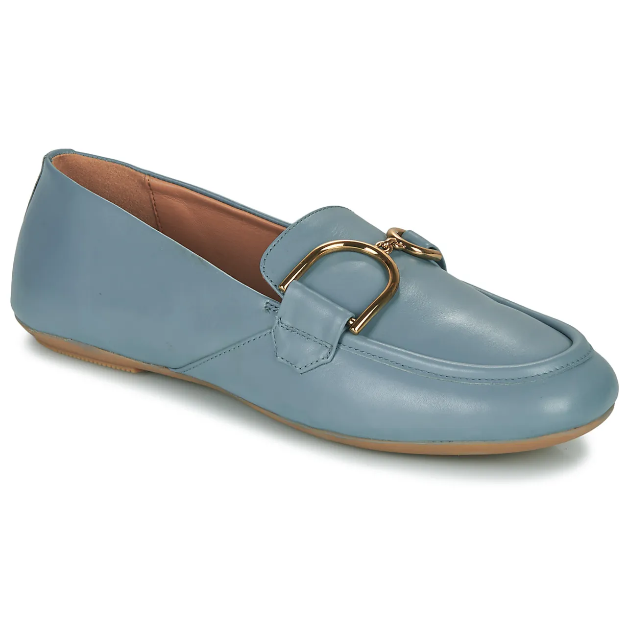 Geox  D PALMARIA  women's Loafers / Casual Shoes in Blue