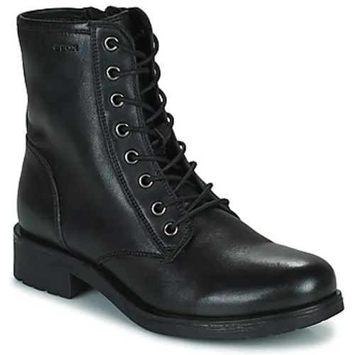 Geox  D RAWELLE  women's Mid Boots in Black
