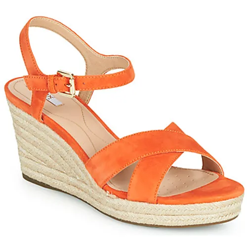 Geox  D SOLEIL  women's Sandals in Orange