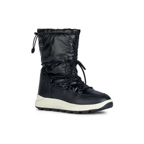 Geox  D SPHERICA 4X4 B ABX E  women's Snow boots in Black