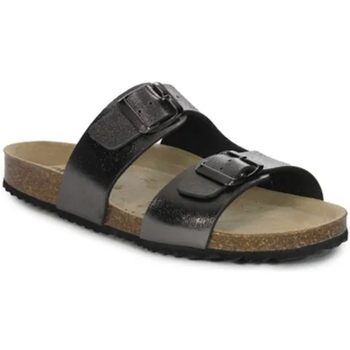 Geox  D35LSL0008NC1357  women's Flip flops / Sandals (Shoes) in Black