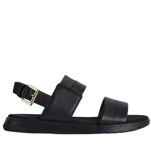 Geox , dandra sandals ,Black female, Sizes:
