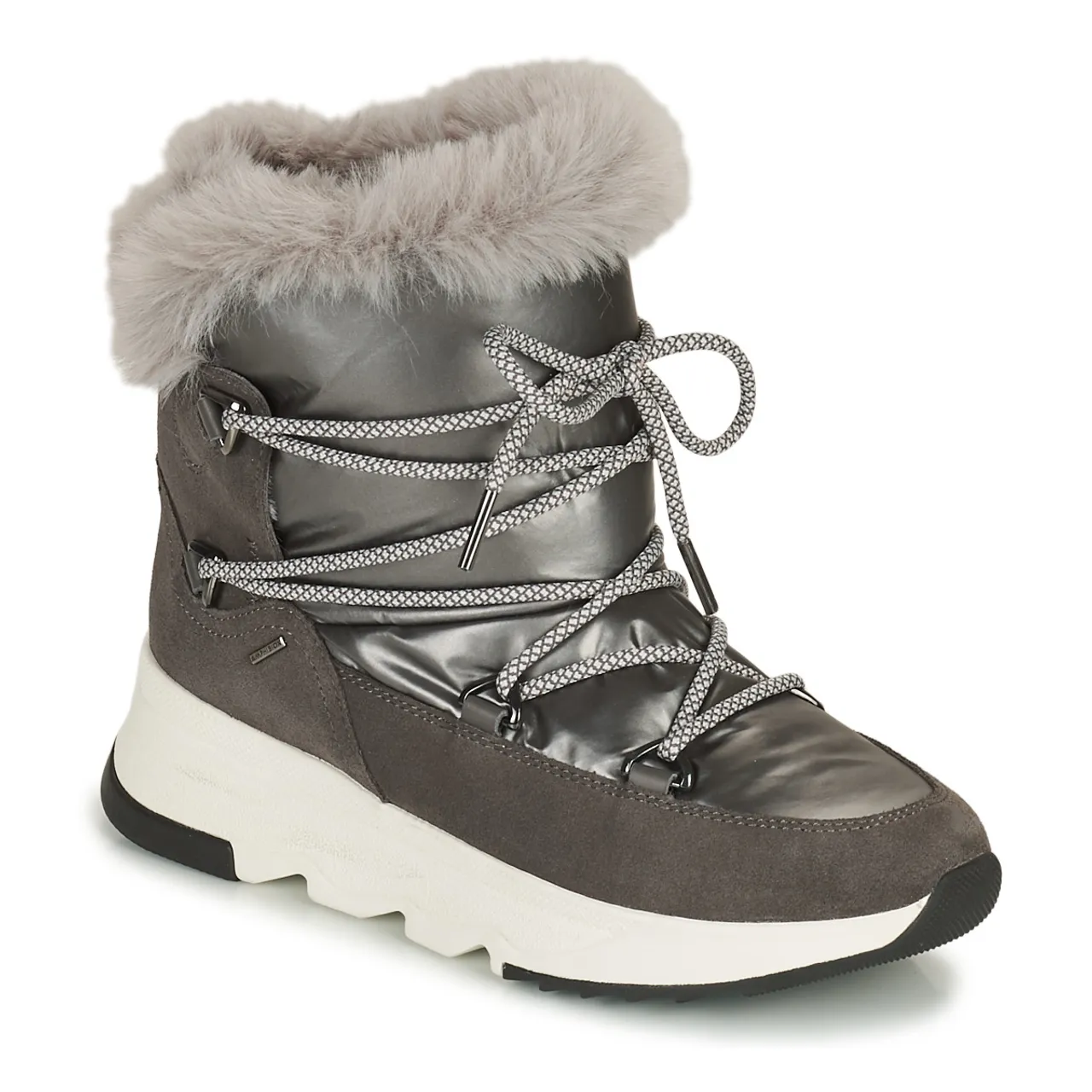Geox  FALENA ABX  women's Snow boots in Grey